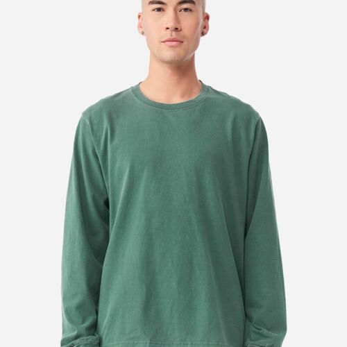 Unisex Heavyweight Garment-Dyed Long Sleeve Tee Thumbnail