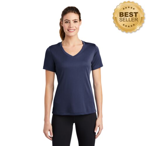 Ladies PosiCharge ® Competitor V Neck Tee Thumbnail